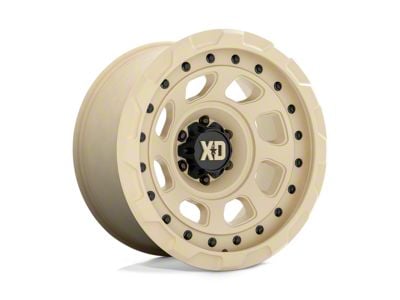 XD Storm Sand 6-Lug Wheel; 20x9; 18mm Offset (17-24 Titan)