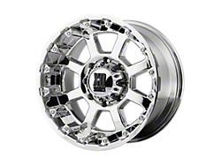 XD Strike Chrome 6-Lug Wheel; 20x10; -24mm Offset (17-24 Titan)