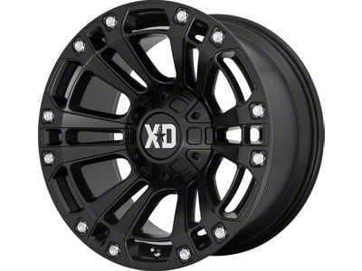 XD XD851 Satin Black 6-Lug Wheel; 20x9; 0mm Offset (17-24 Titan)