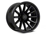 XD XD855 Gloss Black Machined with Gray Tint 6-Lug Wheel; 20x10; -18mm Offset (17-24 Titan)