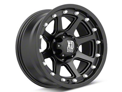 XD Addict Matte Black 6-Lug Wheel; 18x9; -12mm Offset (16-24 Titan XD)