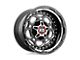 XD Demodog Gloss Black Milled 6-Lug Wheel; 20x10; -18mm Offset (16-24 Titan XD)