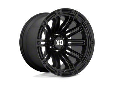 XD Double Deuce Satin Black 6-Lug Wheel; 20x10; -18mm Offset (16-24 Titan XD)