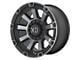 XD Gauntlet Satin Black with Gray Tint 6-Lug Wheel; 20x9; 0mm Offset (16-24 Titan XD)