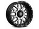 XD Grenade Satin Black Machined 6-Lug Wheel; 20x9; 0mm Offset (16-24 Titan XD)