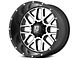 XD Grenade Satin Black Machined 6-Lug Wheel; 22x9.5; 30mm Offset (16-24 Titan XD)