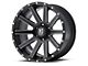 XD Heist Satin Black Milled 6-Lug Wheel; 20x10; -24mm Offset (16-24 Titan XD)