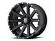 XD Heist Satin Black 6-Lug Wheel; 18x9; 30mm Offset (16-24 Titan XD)