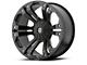 XD Monster Matte Black 6-Lug Wheel; 18x9; -12mm Offset (16-24 Titan XD)