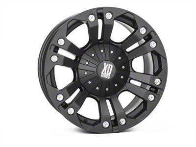 XD Monster Matte Black 6-Lug Wheel; 18x9; 18mm Offset (16-24 Titan XD)