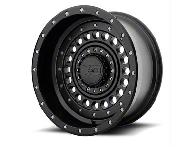 XD Panzer Satin Black 6-Lug Wheel; 20x12; -44mm Offset (16-24 Titan XD)