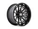 XD Phoenix Gloss Black Milled 6-Lug Wheel; 20x9; 18mm Offset (16-24 Titan XD)