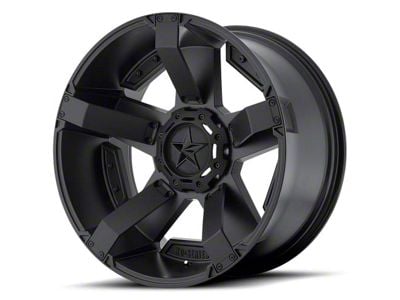 XD Rockstar II Matte Black 6-Lug Wheel; 22x12; -44mm Offset (16-24 Titan XD)