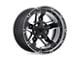 XD Rockstar III Matte Black Machined 6-Lug Wheel; 18x9; 0mm Offset (16-24 Titan XD)