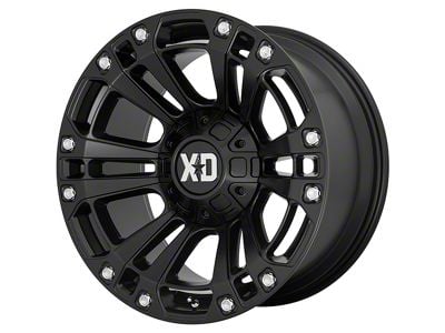 XD XD851 Satin Black 6-Lug Wheel; 20x9; 18mm Offset (16-24 Titan XD)