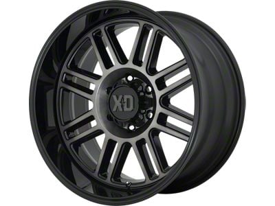 XD Cage Gloss Black with Gray Tint 6-Lug Wheel; 20x9; 18mm Offset (22-24 Tundra)