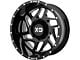 XD Fury Gloss Black Milled 5-Lug Wheel; 20x9; 18mm Offset (14-21 Tundra)