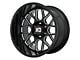 XD Grenade 2 Gloss Black Milled 5-Lug Wheel; 20x9; 18mm Offset (14-21 Tundra)