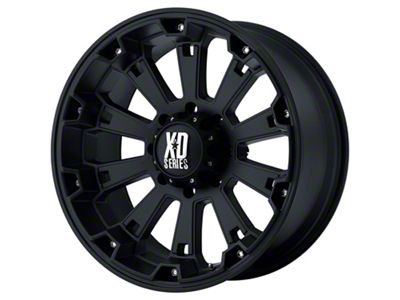 XD Misfit Matte Black 5-Lug Wheel; 18x9; 0mm Offset (14-21 Tundra)