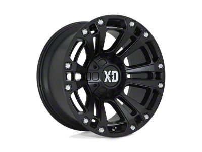 XD Monster 3 Satin Black 5-Lug Wheel; 20x9; 18mm Offset (14-21 Tundra)