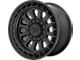 XD Omega Satin Black 6-Lug Wheel; 17x9; 0mm Offset (22-24 Tundra)