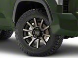 XD Outbreak Satin Black with Gray Tint 6-Lug Wheel; 20x10; -18mm Offset (22-24 Tundra)