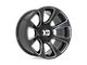 XD Reactor Gloss Black Milled 5-Lug Wheel; 20x9; 0mm Offset (14-21 Tundra)