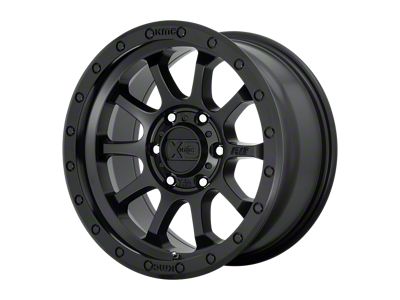 XD RG3 Satin Black 5-Lug Wheel; 18x9; 18mm Offset (14-21 Tundra)