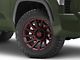 XD Specter Gloss Black with Red Tint 6-Lug Wheel; 20x10; -18mm Offset (22-24 Tundra)