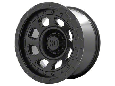 XD Storm Satin Black 5-Lug Wheel; 20x9; 18mm Offset (14-21 Tundra)