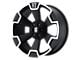 XD Thump Matte Black Machined 5-Lug Wheel; 20x9; 35mm Offset (14-21 Tundra)