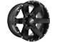 XF Offroad XF-214 Gloss Black with Gloss Black Inserts 6-Lug Wheel; 22x12; -44mm Offset (03-09 4Runner)