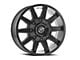 XF Offroad XF-219 All Matte Black 6-Lug Wheel; 18x9; 12mm Offset (03-09 4Runner)