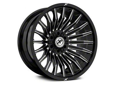 XF Offroad XF-231 Gloss Black Milld 6-Lug Wheel; 20x10; -12mm Offset (03-09 4Runner)