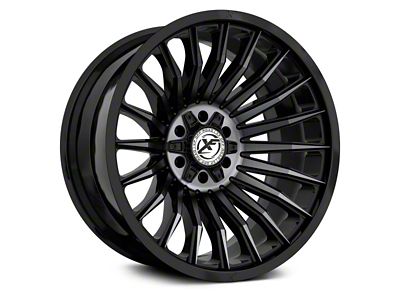 XF Offroad XF-231 Gloss Black Machined with Titanium Double Dark Tint 6-Lug Wheel; 20x9; 0mm Offset (04-15 Titan)