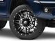 XF Offroad XF-222 Gloss Black Milled 6-Lug Wheel; 20x9; 0mm Offset (05-15 Tacoma)