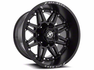 XF Offroad XF-204 Matte Black 6-Lug Wheel; 18x9; -12mm Offset (10-24 4Runner)