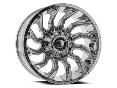 XF Offroad XF-224 Chrome 5-Lug Wheel; 20x12; -44mm Offset (14-21 Tundra)