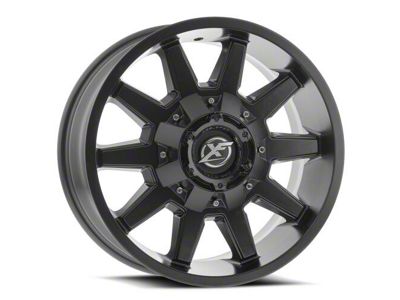 XF Offroad XF-219 Matte Black 6-Lug Wheel; 17x9; 12mm Offset (10-24 4Runner)