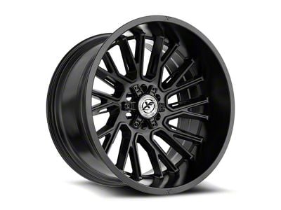 XF Offroad XF-230 Satin Black 6-Lug Wheel; 17x9; 0mm Offset (03-09 4Runner)