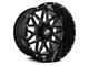 XF Offroad XF-211 Gloss Black Milled 6-Lug Wheel; 20x10; -12mm Offset (22-24 Bronco Raptor)