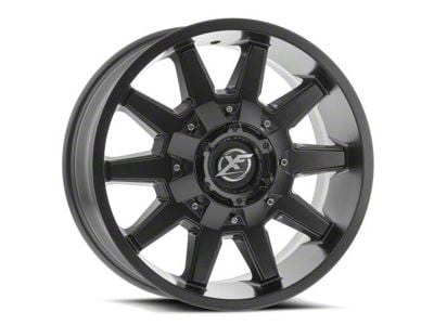 XF Offroad XF-219 Matte Black 6-Lug Wheel; 17x9; 12mm Offset (21-24 Bronco, Excluding Raptor)