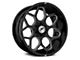 XF Offroad XF-233 Gloss Black Milled 6-Lug Wheel; 20x10; -12mm Offset (21-24 Bronco, Excluding Raptor)