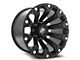 XF Offroad XF-212 Satin Black Wheel; 20x12; -44mm Offset (84-01 Jeep Cherokee XJ)