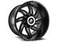 XF Offroad XF-206 Matte Black Wheel; 20x9; 12mm Offset (20-24 Jeep Gladiator JT)