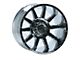 XF Offroad XF-219 Chrome Wheel; 22x12; -44mm Offset (20-24 Jeep Gladiator JT)