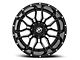 XF Offroad XF-222 Gloss Black Milled Wheel; 20x9 (20-24 Jeep Gladiator JT)