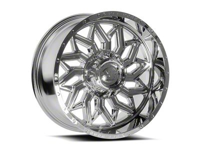 XF Offroad XF-228 Chrome Wheel; 20x10; -12mm Offset (20-24 Jeep Gladiator JT)