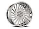 XF Offroad XF-239 Chrome Wheel; 20x10; -12mm Offset (20-24 Jeep Gladiator JT)