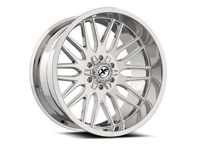 XF Offroad XF-240 Chrome Wheel; 20x9; 12mm Offset (20-24 Jeep Gladiator JT)